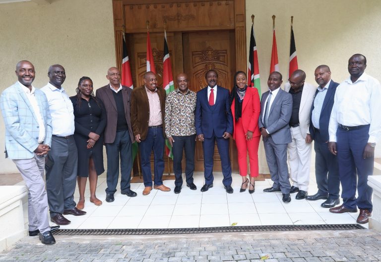 Wiper party leader Kalonzo Musyoka meets Matatu owners at SKM Command Centre on Thursday, May 15, 2025. PHOTO/@skmusyoka/X