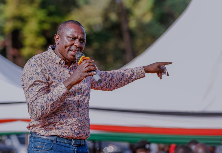 Kimani Ichung\'wah speaking in Tigania West on Saturday, May 24, 2025. PHOTO/https://www.facebook.com/kimani.ichungwah.7