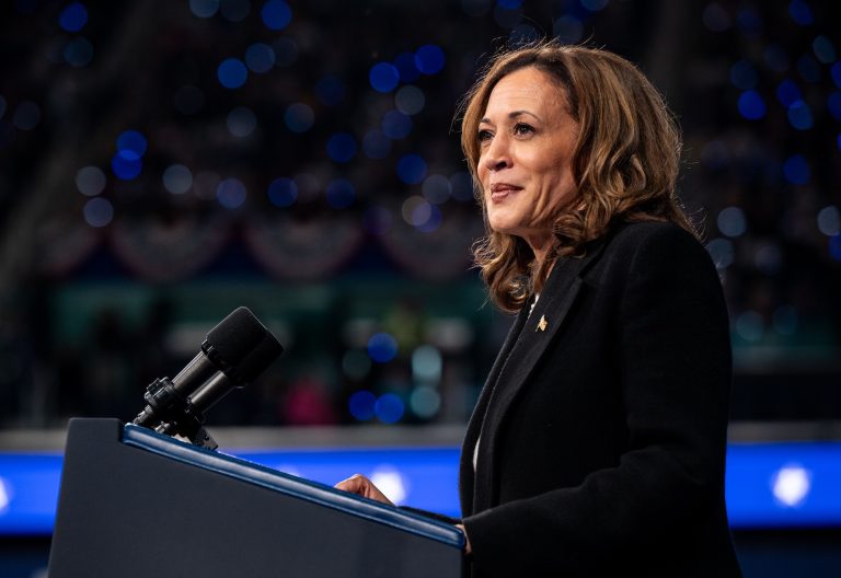 Former US Vice President Kamala Harris at a past event. PHOTO/@KamalaHarris/X
