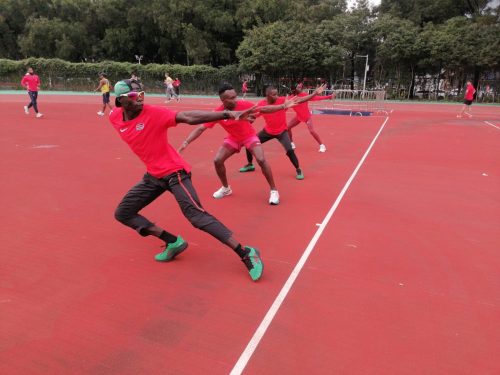 Kenya's Relay team