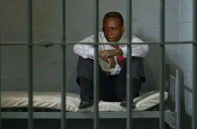 Matata Ponyo in custody. PHOTO/@bwindja/X