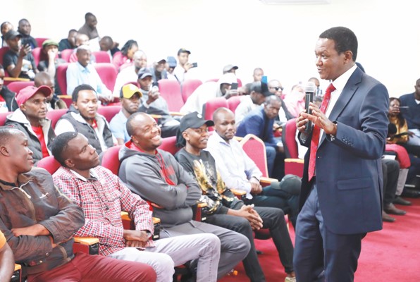 Labour cabinet Secretary Alfred Mutua. PHOTO/PRINT