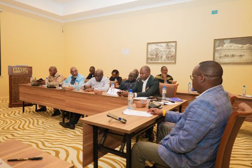 Some of the deputy governors who attended the meeting with the Senate Standing Committee on Devolution and Intergovernmental Relations. PHOTO/https://web.facebook.com/ParliamentKE
