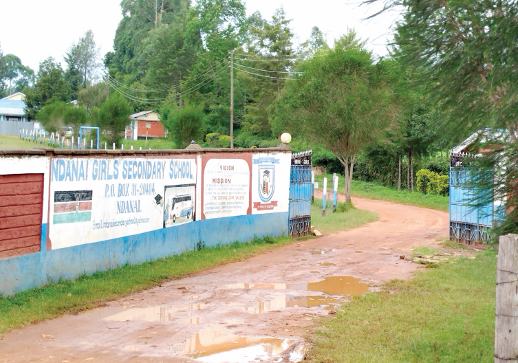 Ndanai Girls Secondary School will host the third edition of annual girls tournament this weekend. PHOTO/Kiplang\'at Kirui