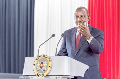 President William Ruto.
