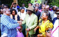 Opposition chiefs in rare show of unity as parties converge in Nyeri