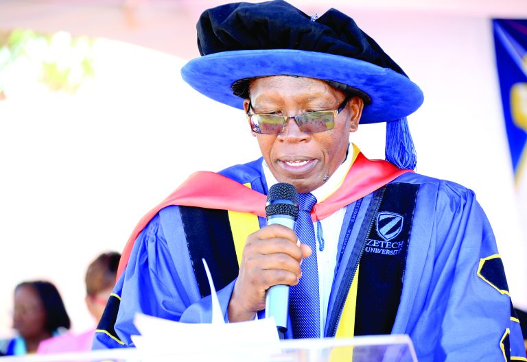 Zetech University Vice Chancellor Prof. Njenga Munene. PHOTO/Print