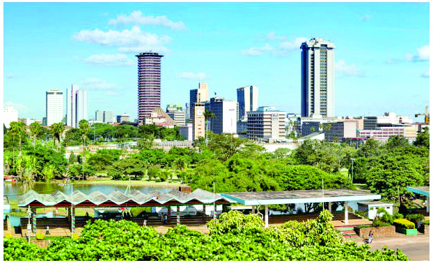 Nairobi skyline. PHOTO/Print