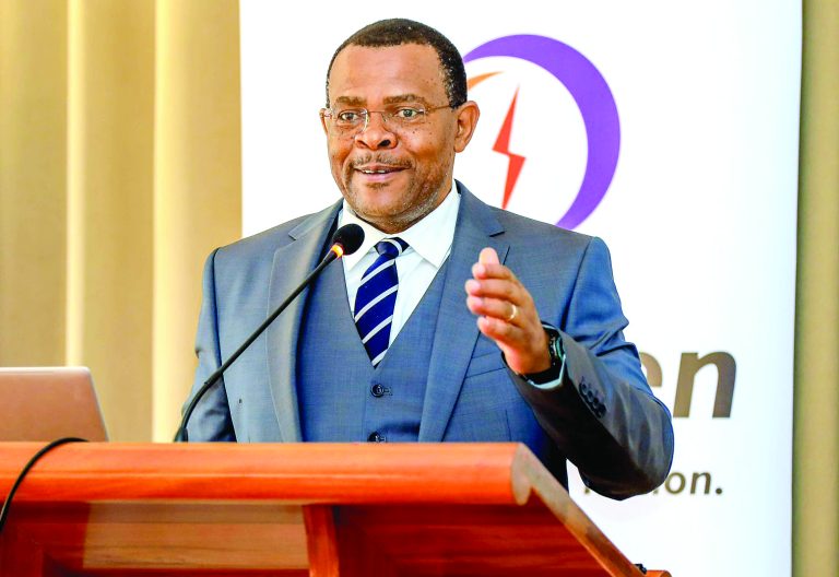 Kenya Electricity Generating Company (KenGen) Managing Director and CEO Peter Njenga at a past function. PHOTO/Print
