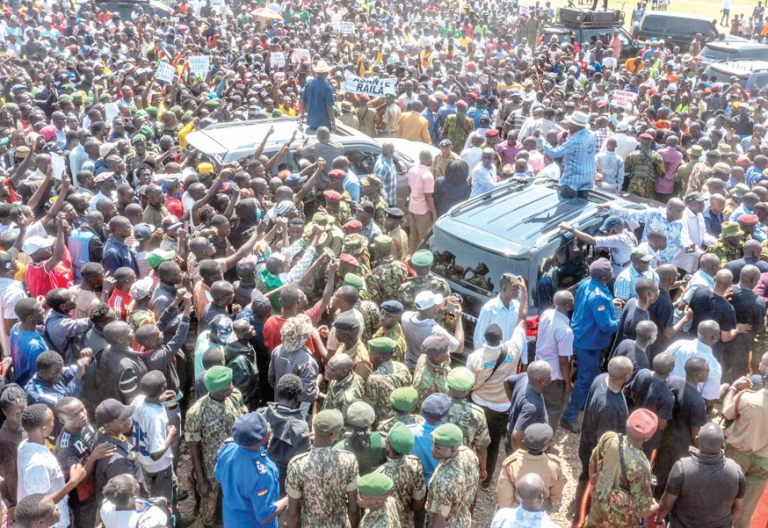 Ruto, Raila in show of unity on Nyanza tour