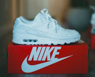 A pair of white Nike shoes. Image is used for illustration purposes only. PHOTO/Pexels