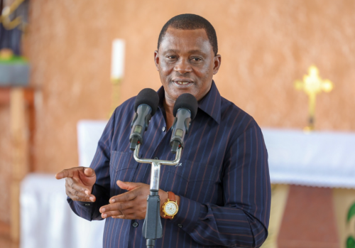 Former Public Service Cabinet Secretary Justin Muturi. PHOTO/@HonJBMuturi/X