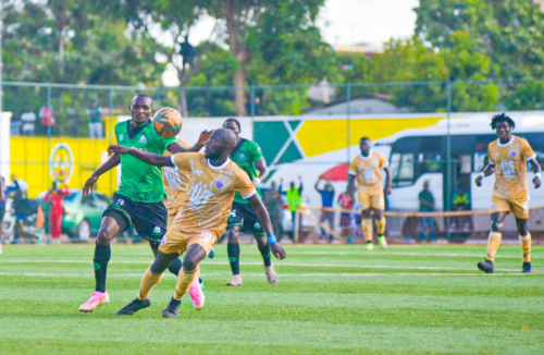 Gor Mahia vs Nairobi City Stars in FKF PL action. PHOTO/@NrbCityStars/X