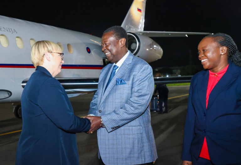 Slovenia president arrives ahead of Madaraka Day celebration