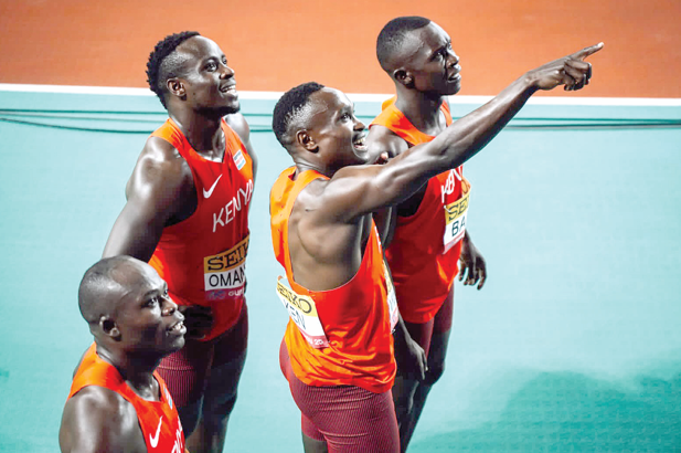 Team Kenya leaves mark in China