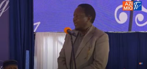 ODM National Treasurer Timothy Bosire speaking on Friday May 2, 2025. PHOTO/ screengrab by PD Digital/https://www.youtube.com/watch?v=0-guCGM8JK0
