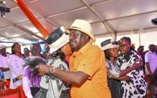 Raila’s arrival brings Were’s funeral to a standstill