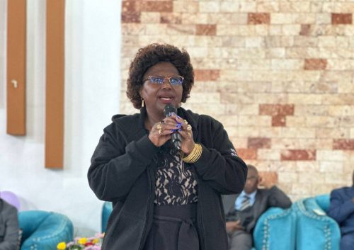 Naivasha MP Jayne Kihara speaking during a past event. PHOTO/https://www.facebook.com/jaynekihara.mp