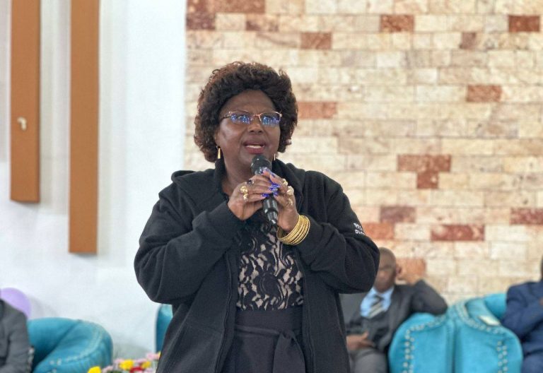 Naivasha MP Jayne Kihara speaking during a past event. PHOTO/https://www.facebook.com/jaynekihara.mp