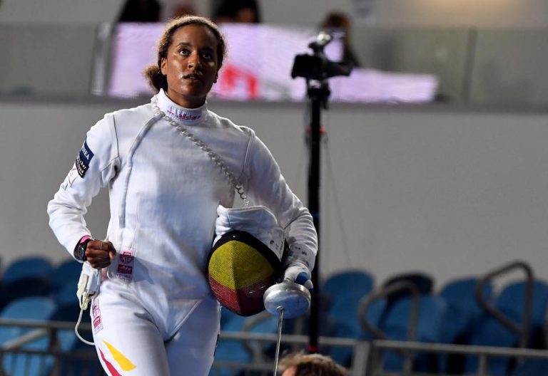 Alexandra Ndolo during the World Fencing championship in Brazil PHOTO/www.facebook.com/fechten.org/photos/t.100044166473202/1158504487535337/?type=3