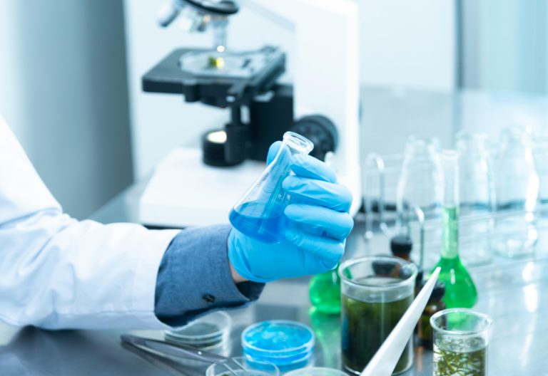 A researcher holding a tube. Image used for representation purposes. PHOTO/Pexels