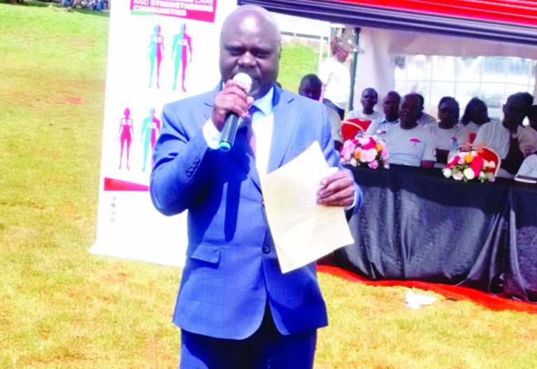 Kisii County Health Executive Ronald Nyakweba at a past function. PHOTO/Print