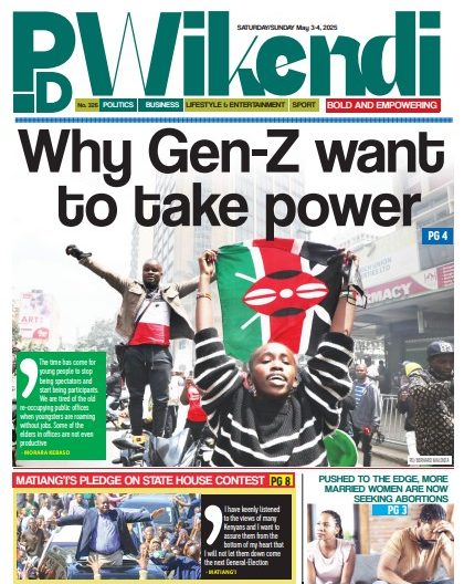 Gen Zs blow strong wave for generational change in Kenya