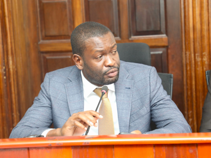 Nairobi Senator Edwin Sifuna speaking on Wednesday, May 21, 2025. PHOTO/https://www.facebook.com/ParliamentKE