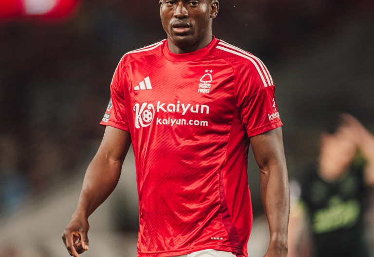 Taiwo Awoniyi has scored two goals in 32 games for Nottingham Forest this season PHOTO/@NFFC/x