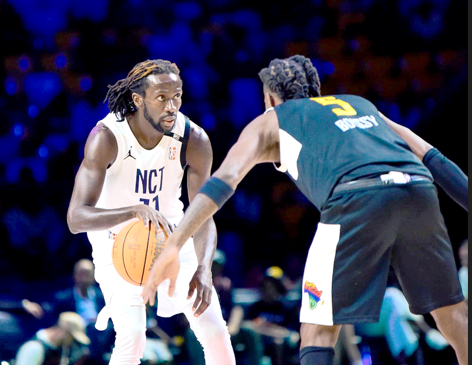 Nairobi City Thunders\' in action. PHOTO/@theBAL/x
