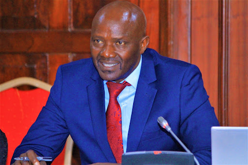 Murang\'a Senator Joe Nyutu speaking in Parliament. PHOTO//http://www.parliament.go.ke/provide-statement-exploitation-water-resources-muranga-county-nairobi-water-and-sewerage-company