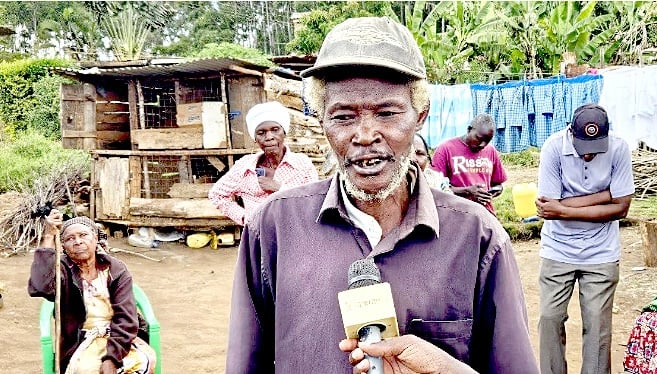 Gichagi villages Chairman Michael Mburi, expressed their deep frustration and sense of betrayal. PHOTO/Wangari Njuguna