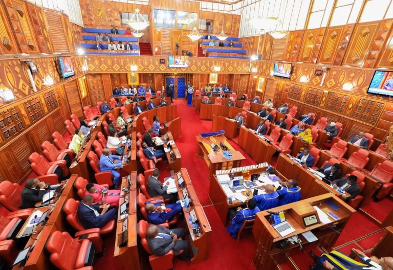 A past session in the Senate. PHOTO/https://www.facebook.com/OnesimusKipchumbaMurkomen 