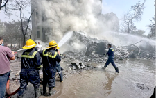 Catastrophic Air India plane crash near Ahmedabad city
