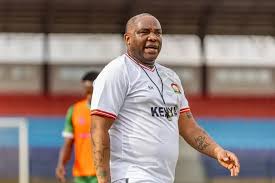 Harambee Stars Coach Benni McCarthy PHOTO/@Harambee__Stars/X