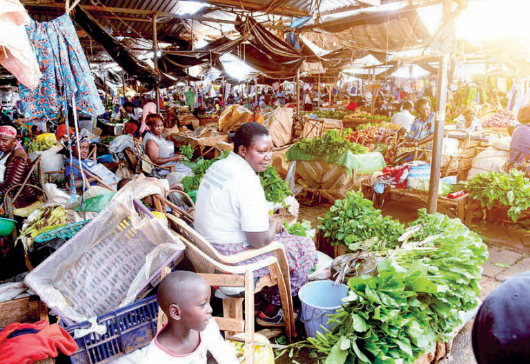 Small scale business woman at her vegetable store. SMEs and start-ups that supplied State departments have borne the brunt of financial crisis at Treasury that has led to delayed bills payment. PHOTO/Print
