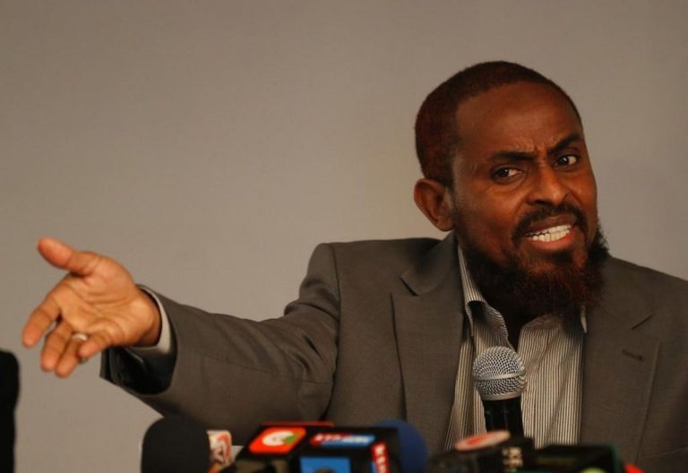 Two-time presidential candidate Mohamed Abduba Dida. PHOTO/@Merumbes/X