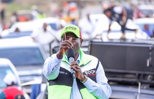 Gachagua speaking in Laikipia West on Sunday, June 29, 2025. PHOTO/https://web.facebook.com/DPGachagua
