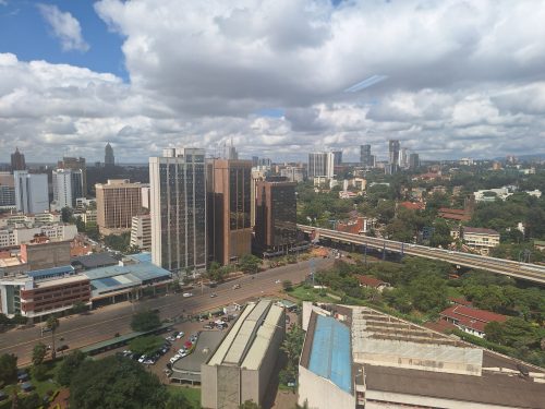 A view of Nairobi city. PHOTO/@InesForsFdez/X