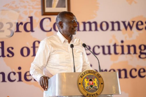 President William Ruto during the 23rd Commonwealth Heads of Prosecuting Agencies Conference in Mombasa County on June 12, 2025. PHOTO/@WilliamsRuto/X