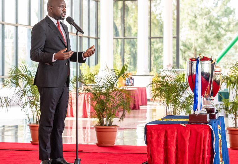 Interior and National Administration Cabinet Secretary Kipchumba Murkomen at a previous event. PHOTO/@Kipmurkomen/X