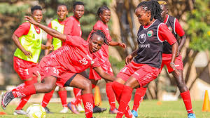 The Harambee Starlets team during a previous match. PHOTO/@StarletsKE/X