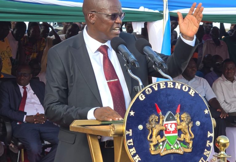Turkana County Governor Jeremiah Lmorukai. PHOTO/@GvnLomorukai/X