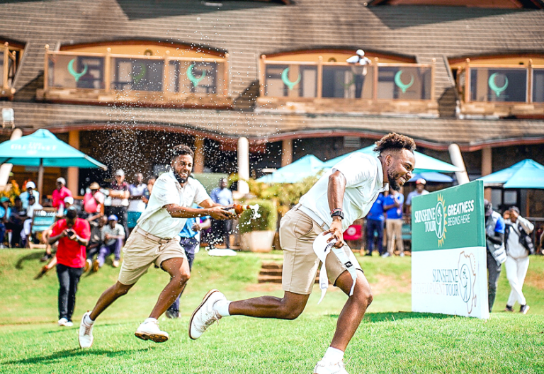 Njoroge Kibugu finished five strokes clear of the chasing pack, walking away with cash prize of Sh400,000. PHOTO/Alex Njue