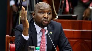 Cabinet Secretary for Interior and National Administration Kipchumba Murkomen during a past event. PHOTO/@Senate_KE/X