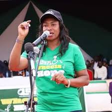 Trans Nzoia Woman Representative Lillian Siyoi in a past event. PHOTO/@lilliansiyoi02/x