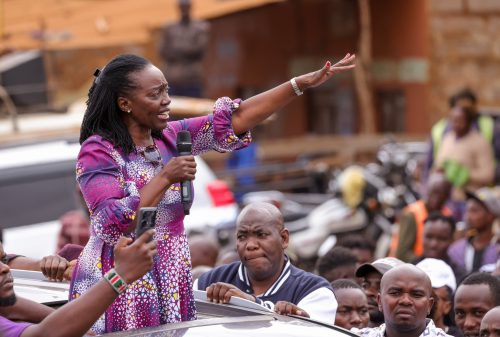 People's Liberation Party leader Martha Karua