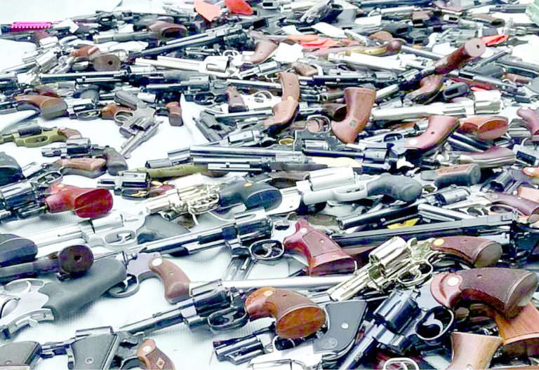 The number of illegal arms has grown over the years and is said to fuel the conflicts witnessed within Kenya. PHOTO/Print