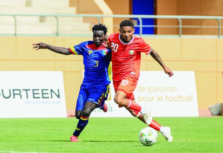 Kenya enjoyed the better share of possession in the first half, but their efforts did not yield any goals. PHOTO/@Harambee__Stars/X 