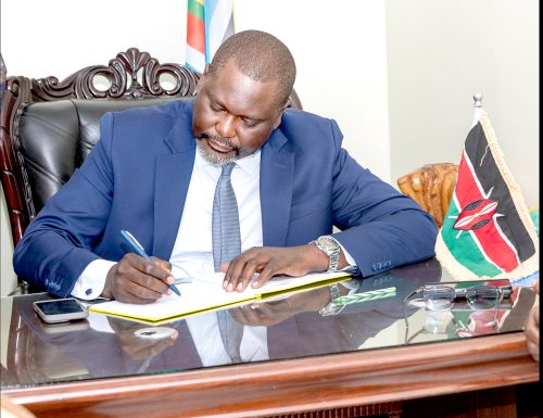 Public Service Cabinet Secretary Geoffrey Ruku .PHOTO/@gk_ruku X